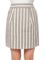 J綿ストライプスカート