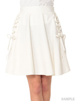 【Cherite by PRIMEPATTERN】サイド編上げSK