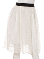 シアーチェックギャザーSK