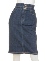 デニムタイトスカート