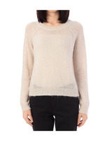 ラメモヘアニットプルオーバー