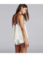 レースリボンキャミソール