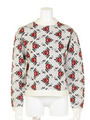 ジャガードFLOWERknitTOP