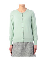 ビジューボタンつきニットカーディガン