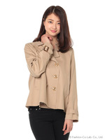 ツイルショートトレンチコート