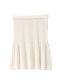 ニットプリーツミニスカート
