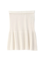 ニットプリーツミニスカート