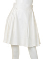 バックリボンタックスカート