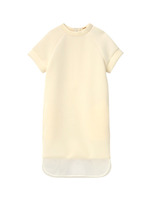 ラグランスリーブ半袖ワンピース