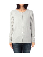 ラメトリミングニットカーディガン