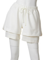 レイヤードショートパンツ