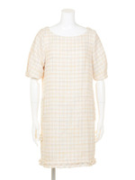 【DUO】 チェックツイードOP