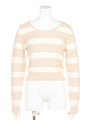 ショートボーダーKnit　TOP