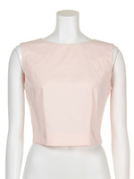 バックリボントップス