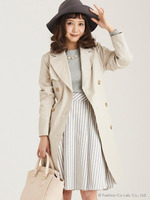 ビエラ膝丈タックスカート