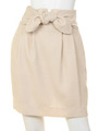 フロントリボンタイトスカート