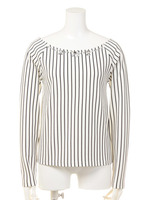 リップルストライププルオーバー