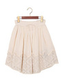 JCCT ヴィンテージレース シャーリングスカート