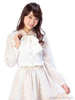 【LIZLISA】リボンシフォントップス