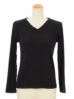 テレコVネックロンT