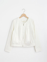 ノーカラーブルゾン