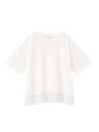 dahl'ia ケミカルレースTシャツ