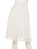 【BONICA　dot　GARDEN】レースプリーツスカート