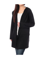 フーデッドトッパーカーディガン