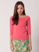 オフショルダーカットソー