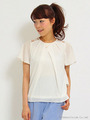 バックレースレース切替ブラウス【Summer collection】