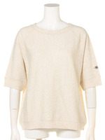 BEBE BACK ZIP TOP/ホワイト