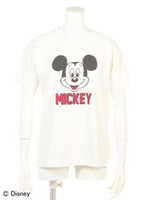 MickeyフェイスTee/GRY