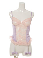 RSランジェリー風コルセット/PNK