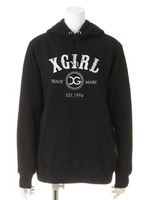 VARIOUS SWEAT PULLOVER HOODIE/BLACK