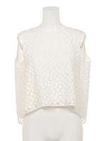 [Balcony and Moon Bed]レース×オーガンジー/YEL