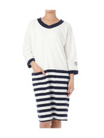 narue(ナルエー) ハイクオリティパイルワンピース/ネイビー(193)