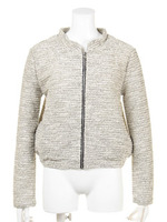 【2ndline】裏無しブークレブルゾンCL−0415/NVY