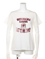 【CASUAL】スポーティーロゴT-SH/グレー