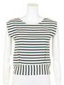 【CASUAL】ランダムボーダーTOPS/ミックス