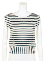 【CASUAL】ランダムボーダーTOPS/ミックス