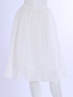 【DUO】 シアーカラーギャザーSK/オフ