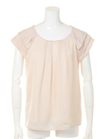 【DUO】 梨地タックバックリボンBL/ネイビー