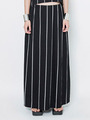 【IKUMI】STRIPE SKIRT/WHITE