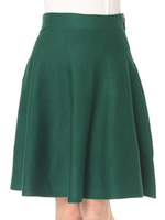 【ROSE　BUD】FLARE　SKIRT/NAVY
