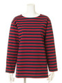 【atmos】BORDERTEE/NAVY/RED