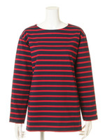 【atmos】BORDERTEE/NAVY/RED