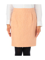 アラベスクジャカードタイトスカート/ピンク系(071)