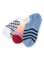 インステップソックス3足セット/ブルー系(999)