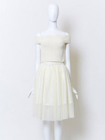 オフショルショートPO/ベージュ