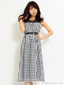 【新色登場】ギンガムマキシワンピース【Summer】/ミックス